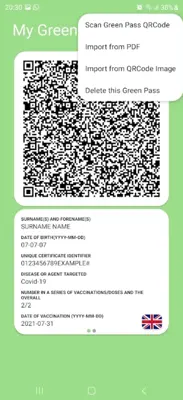 Green Pass android App screenshot 3